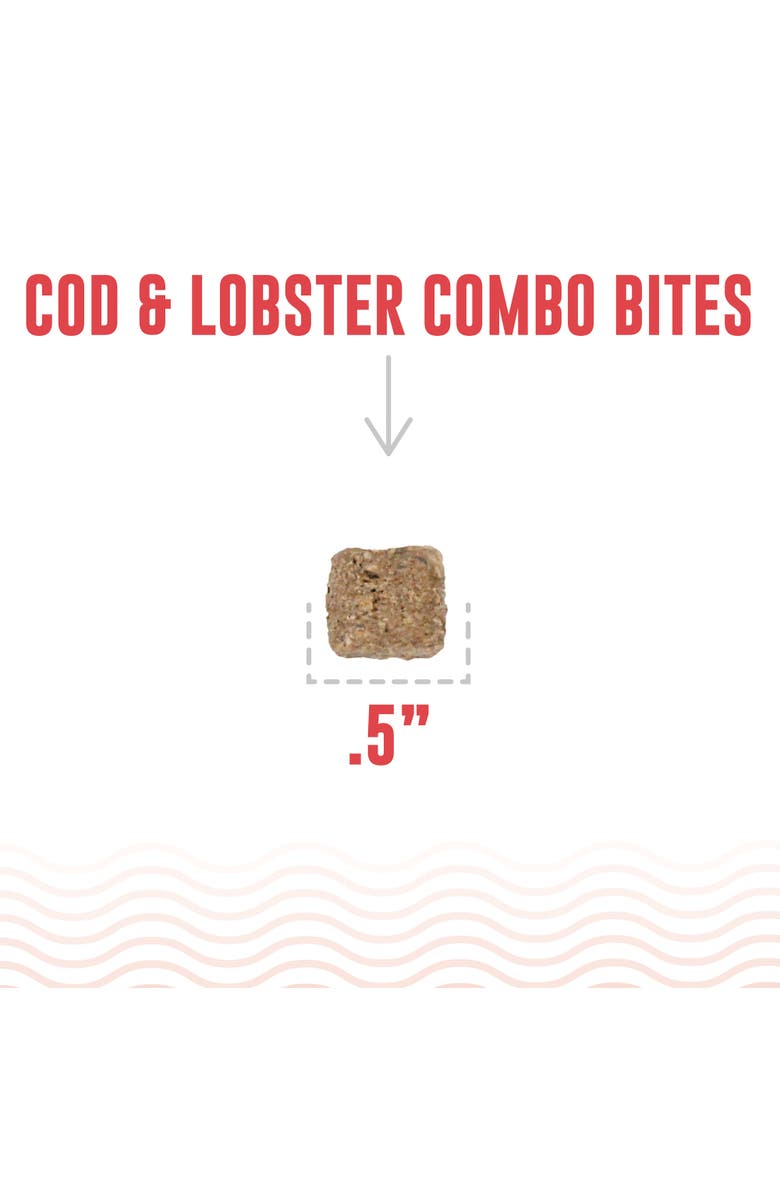 ICELANDIC+ Cod & Lobster Combo Bites Dog Treat 3.0Oz Bag, Alternate, color, Multicolored