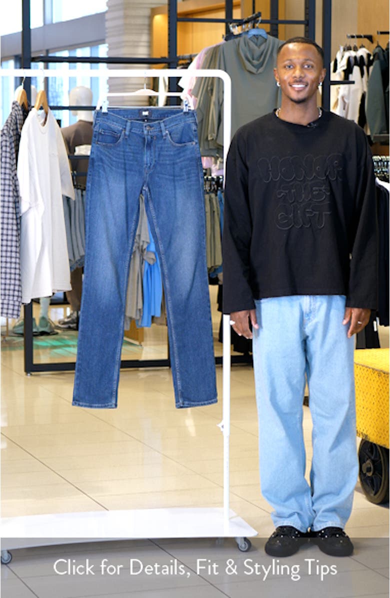 Federal Slim Fit Straight Leg Jeans, sales video thumbnail