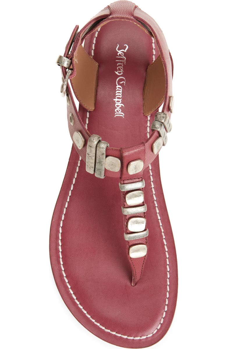 Jeffrey Campbell Leif Sandal, Alternate, color, Red Combo