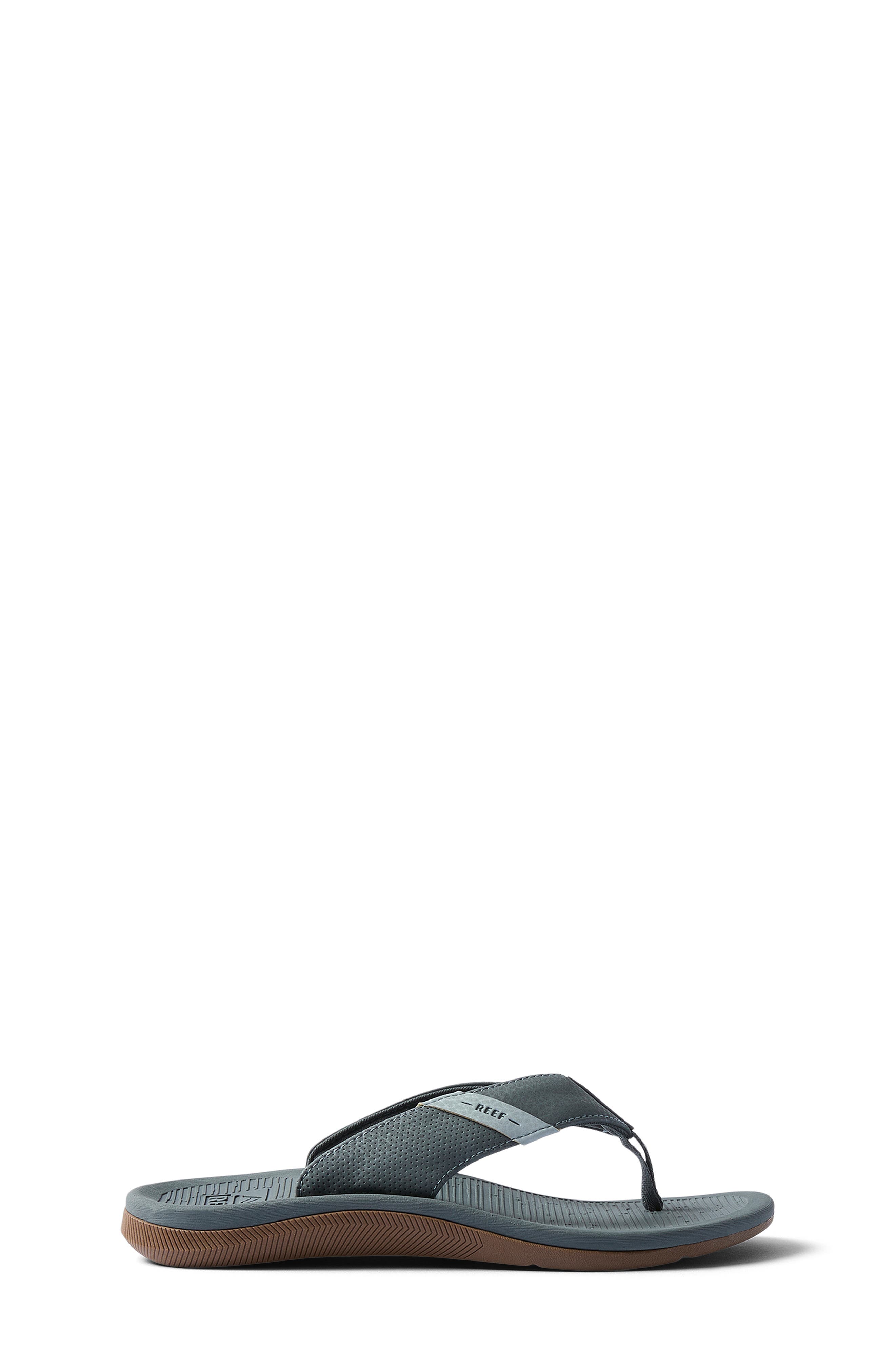 Reef Kids' Santa Ana Flip Flop, Alternate, color, Grey