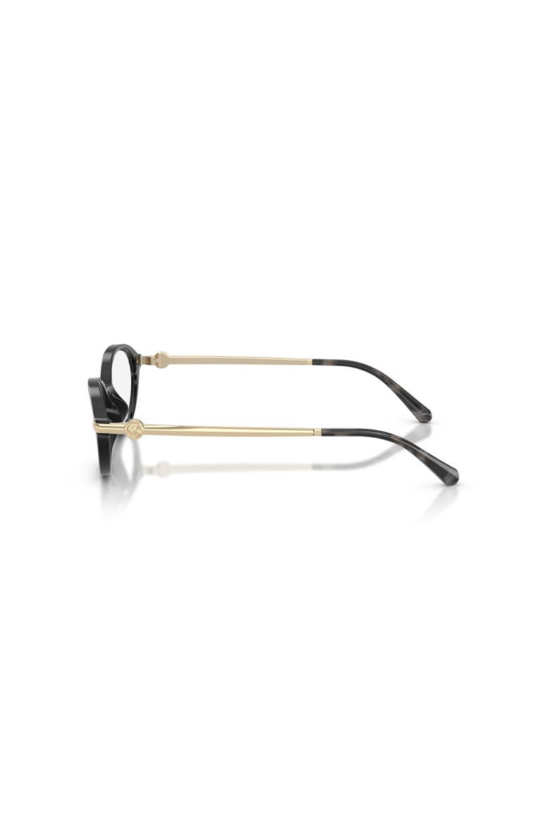54mm Oval optical glasses, Alternate, color, Black