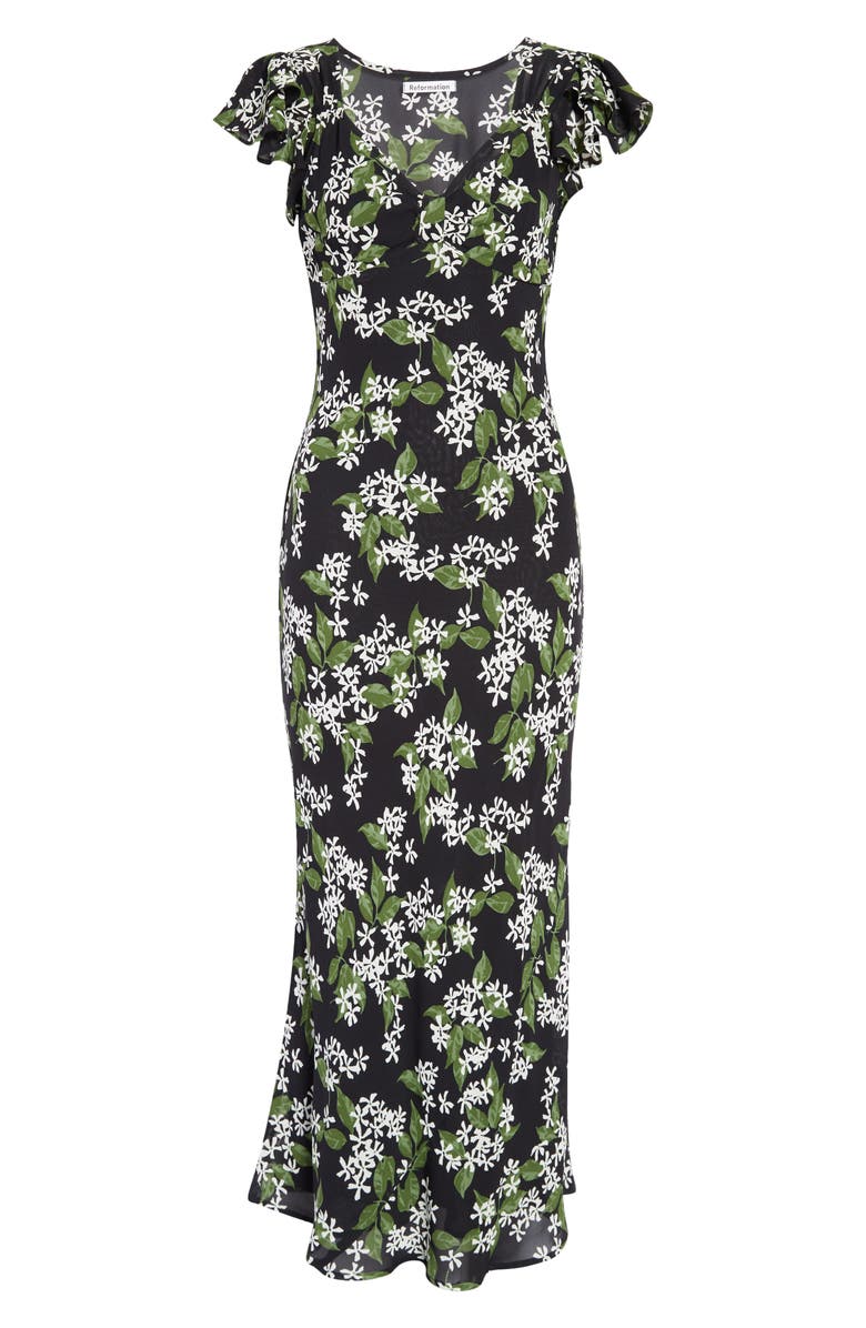 Reformation Lisola Midi Dress, Alternate, color,