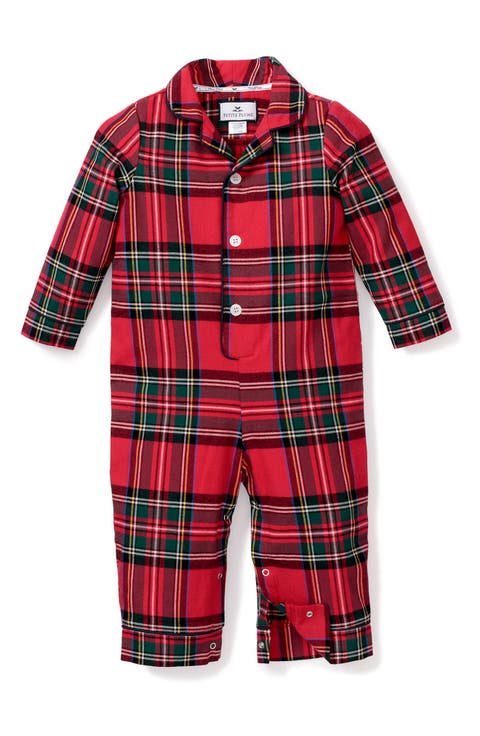 Imperial Tartan Flannel One-Piece Pajamas (Baby)