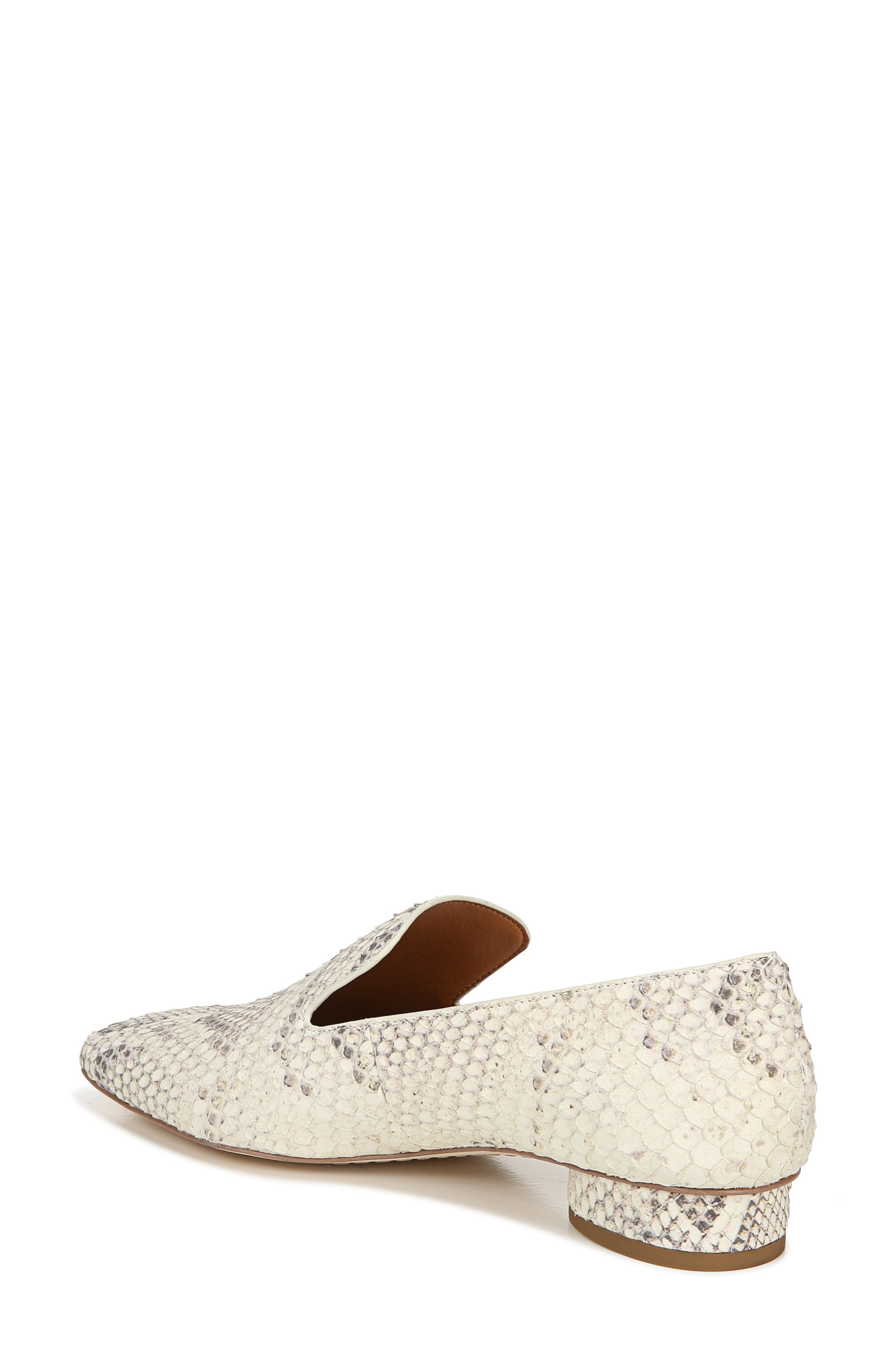 SARTO by Franco Sarto Faith Square Toe Loafer, Alternate, color, SNAKE PRINT LEATHER