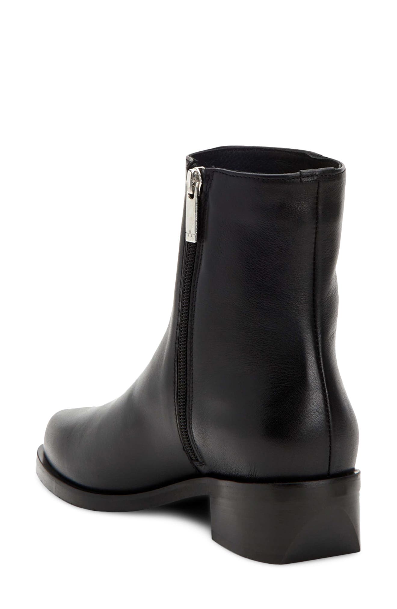 Gwenyth Weatherproof Bootie, Alternate, color, BLACK LEATHER