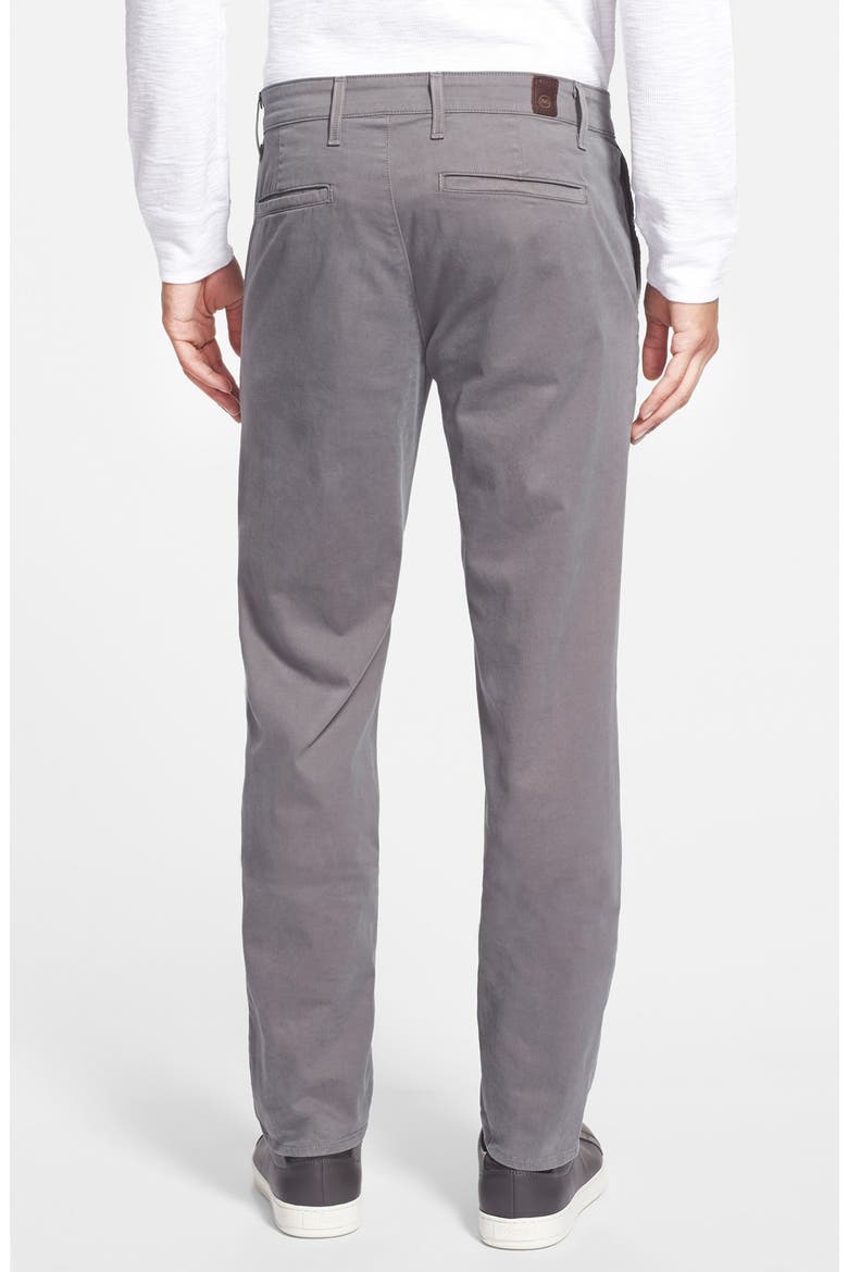 'The Lux' Tailored Straight Leg Chinos, Alternate, color, COSMOPOLITAN GREY
