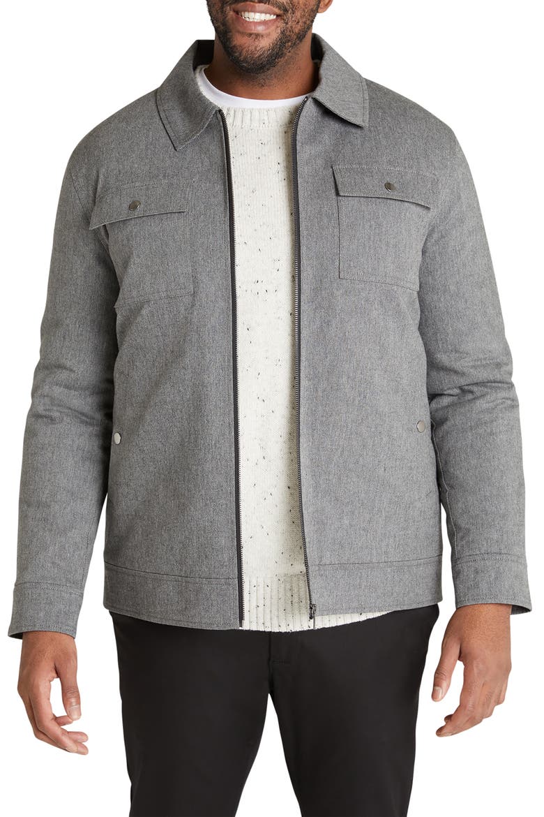 Redmond Harrington Jacket , Main, color, SILVER