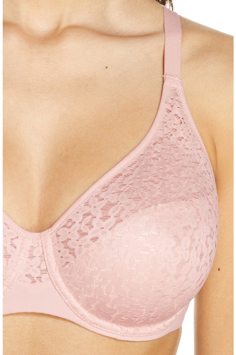 Norah Comfort Underwire Bra, Alternate, color, WATERLILY PINK-5K