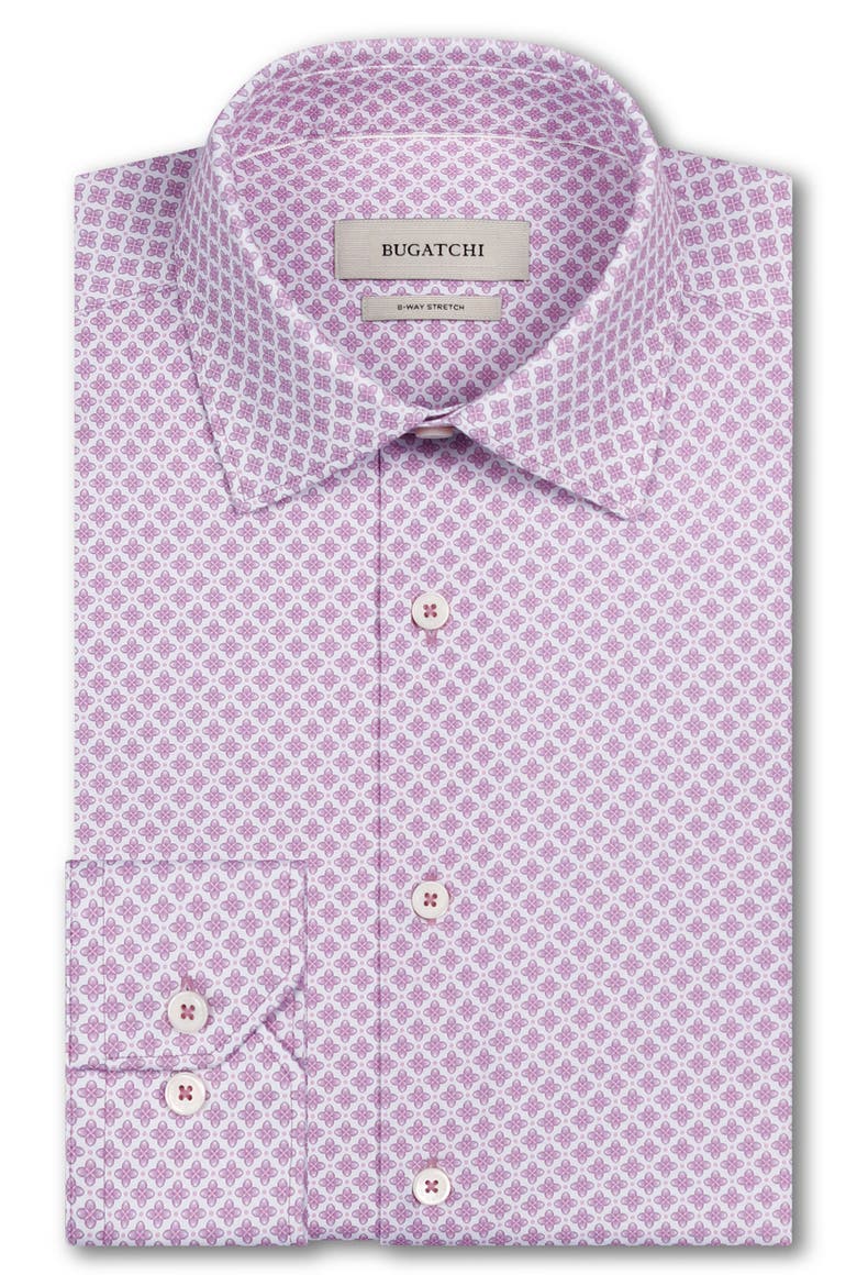 James OoohCotton® Floral Print Button-Up Shirt, Alternate, color, DUSTY PINK