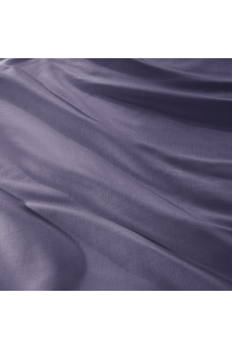 Organic Cotton Sateen Duvet Cover and Sham Set, Alternate, color, Dusty Purple