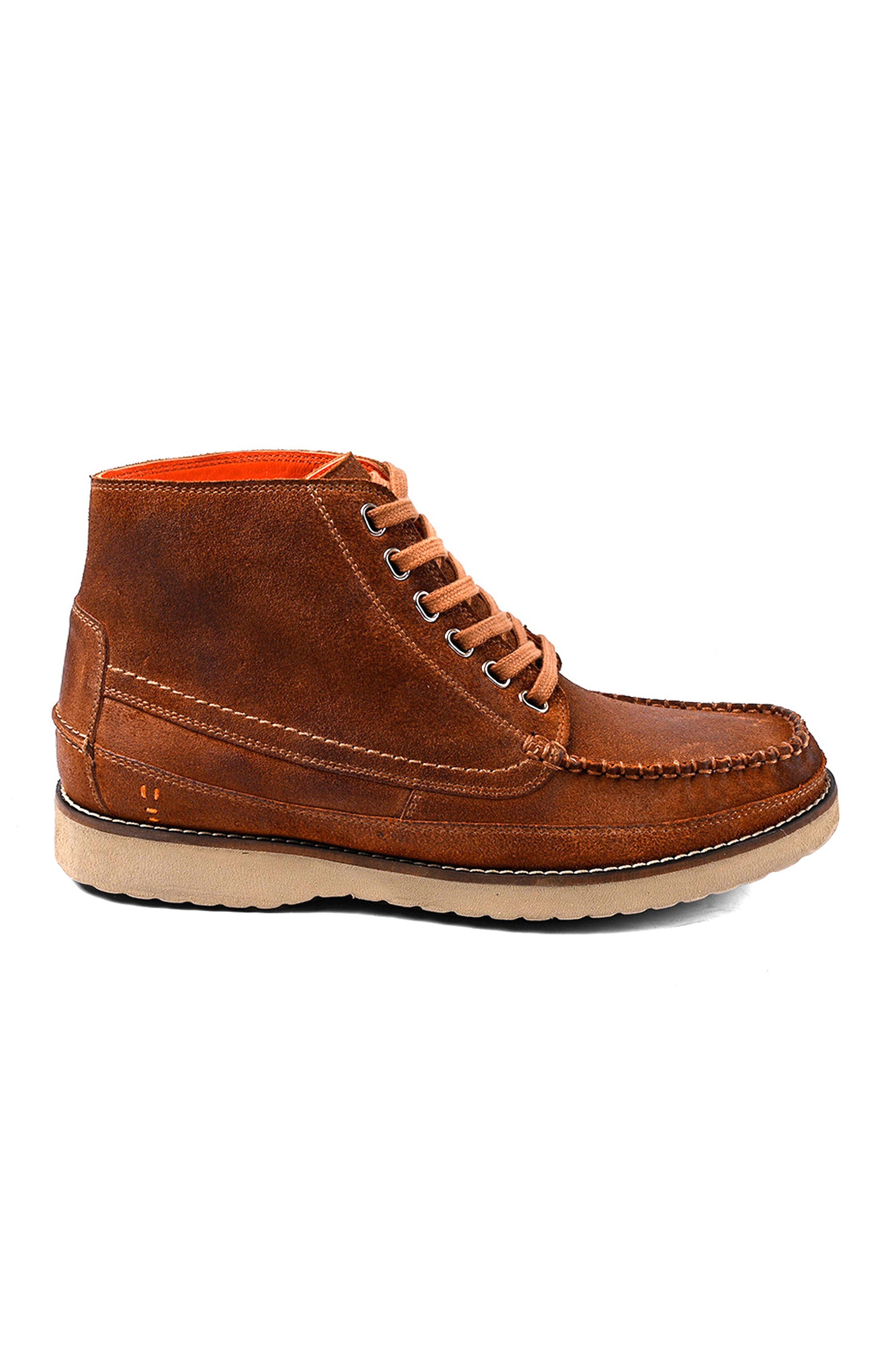ROAN Warden Boot, Alternate, color, Almond Suede