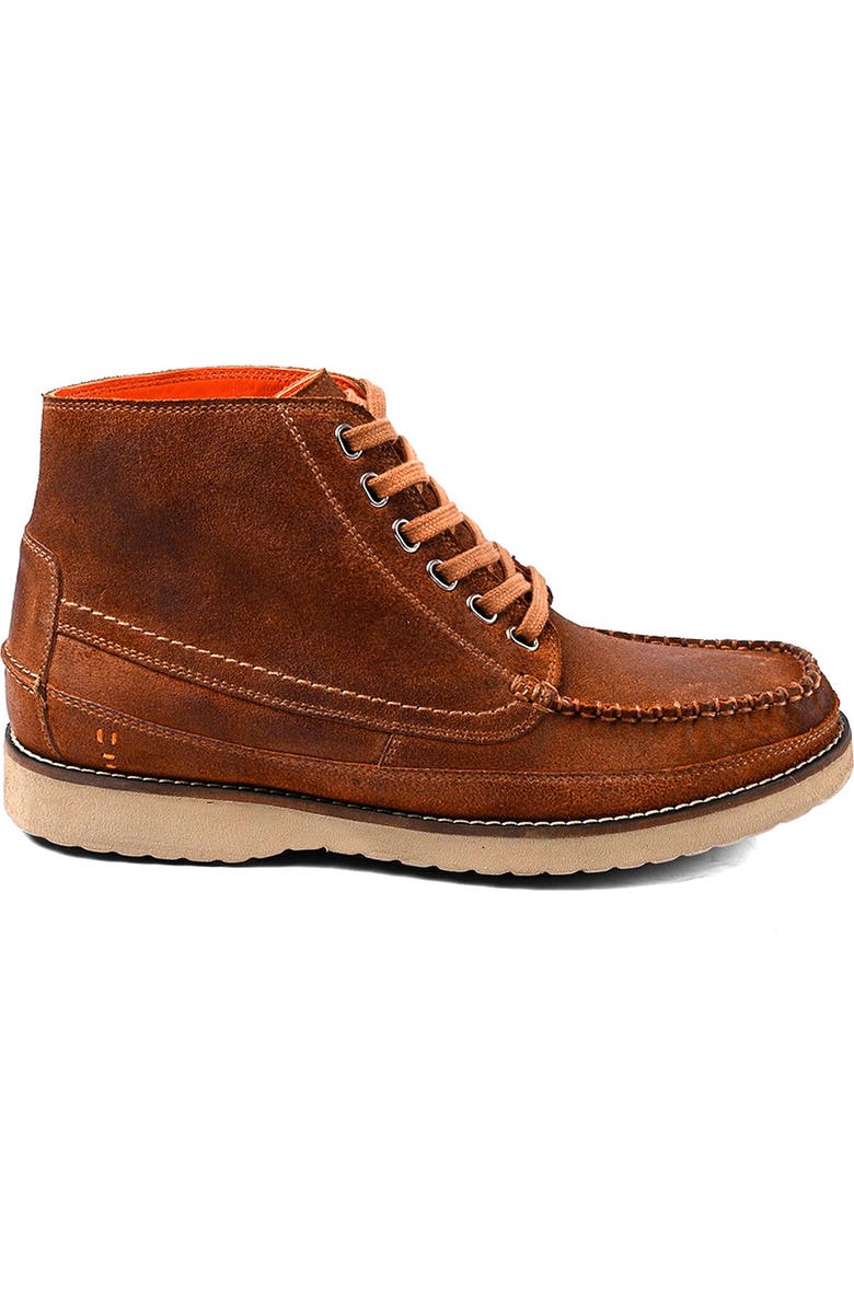 ROAN Warden Boot, Alternate, color, Almond Suede