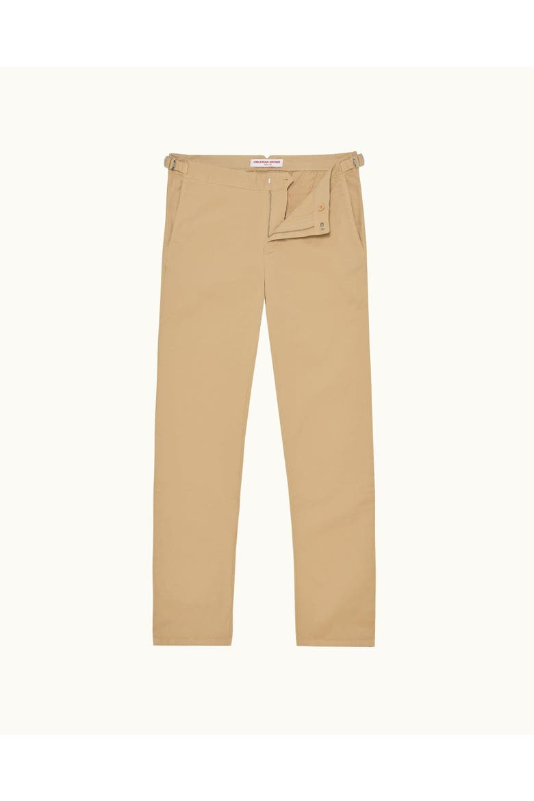 Fallon Stretch-Cotton Tailored Fit Stretch-Cotton Chinos, Alternate, color, SAND DUNE