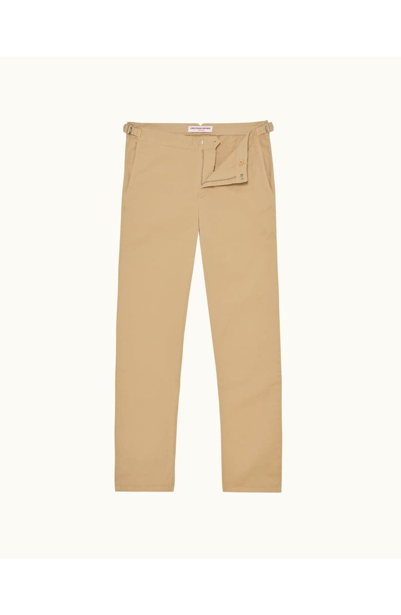 Orlebar Brown Fallon Stretch-Cotton Tailored Fit Stretch-Cotton Chinos, Alternate, color, Sand Dune