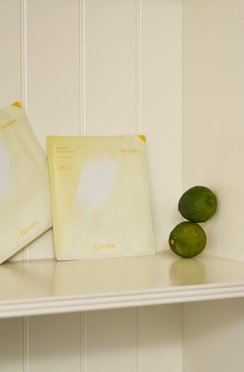 Luvum Afterglow Yuja Gel Mask