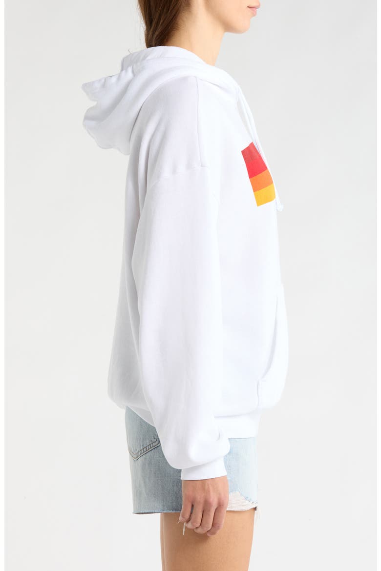 Logo Hoodie, Alternate, color, WHITE