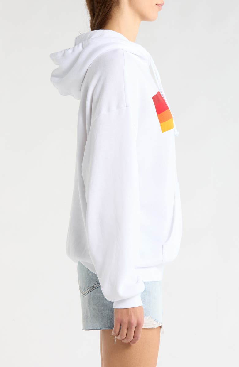 Aviator Nation Logo Hoodie, Alternate, color, White