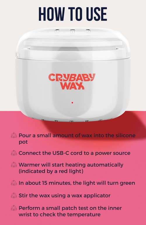 CRYBABY WAX CRYBABY WAX THE MINI MELTDOWN MACHINE 