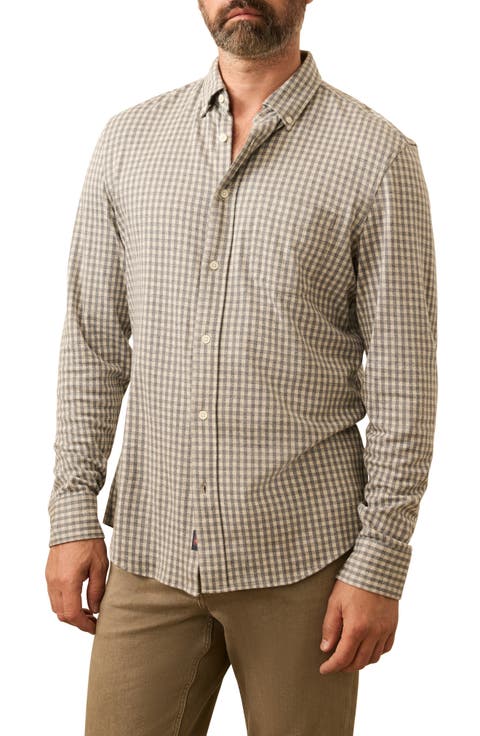 Coastline Knit Button-Down Shirt