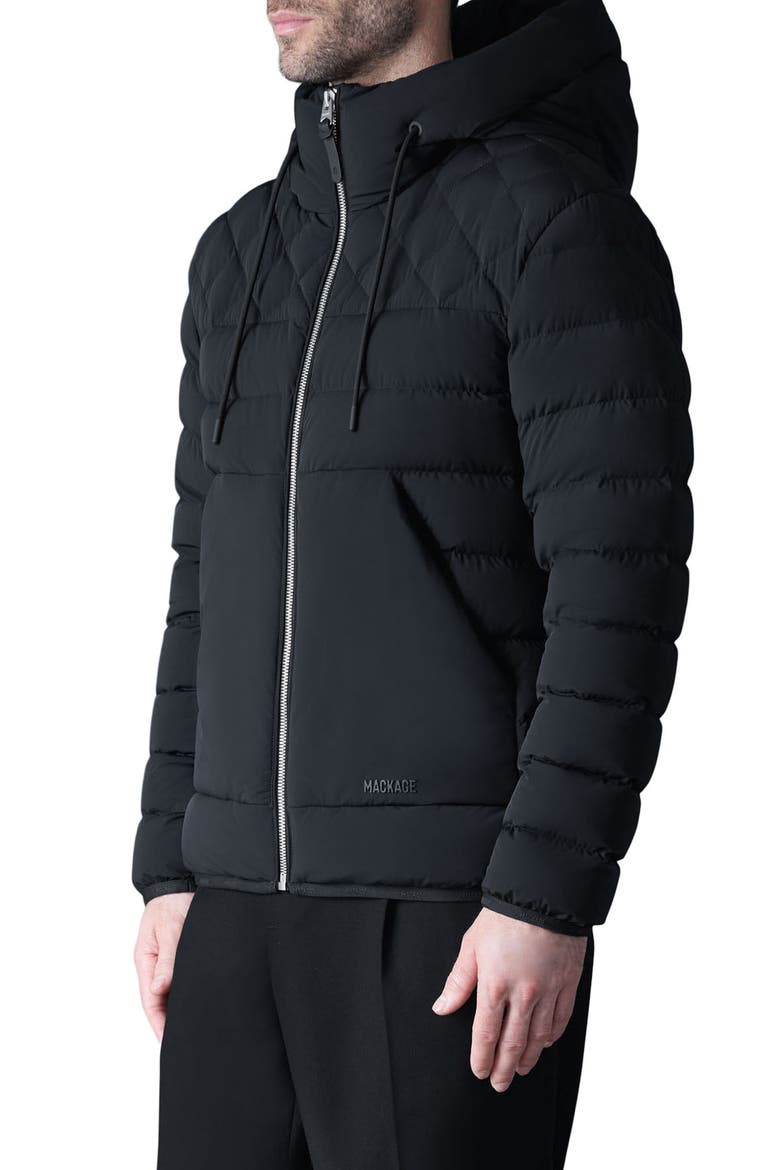 Bergen Recycled Down Insulated Jacket, Alternate, color, BLACK