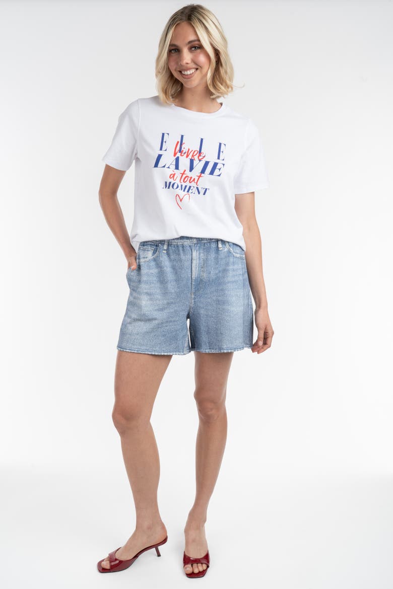 Graphic Tee, Main, color, White