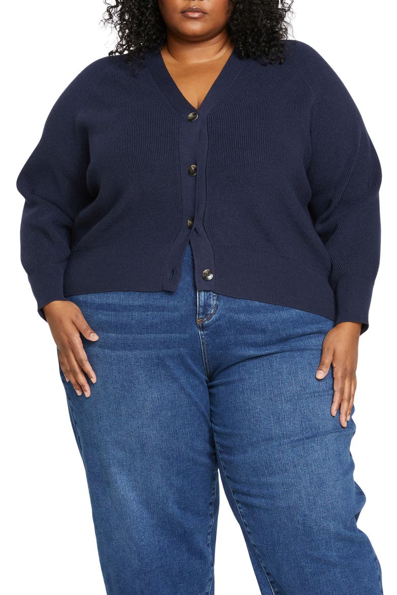 Rib Cardigan, Main, color, MIDNIGHT