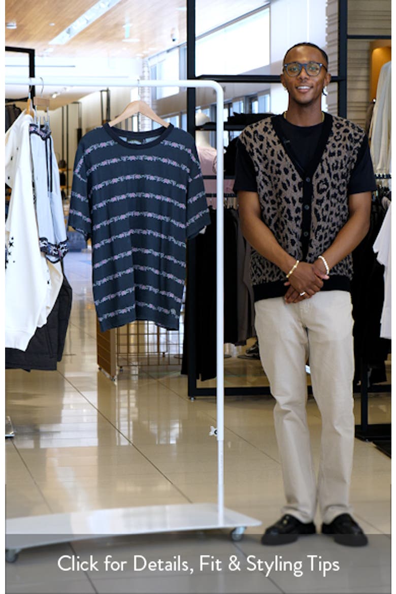 Raging Bull Floral Stripe T-Shirt video