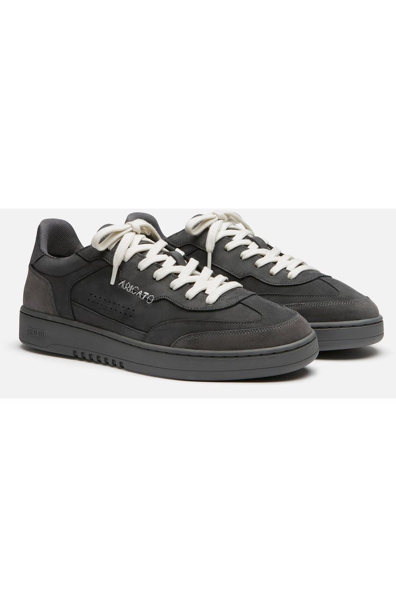 Axel Arigato Dice T-Toe Leather Sneaker, Alternate, color, Off Black/Off Black
