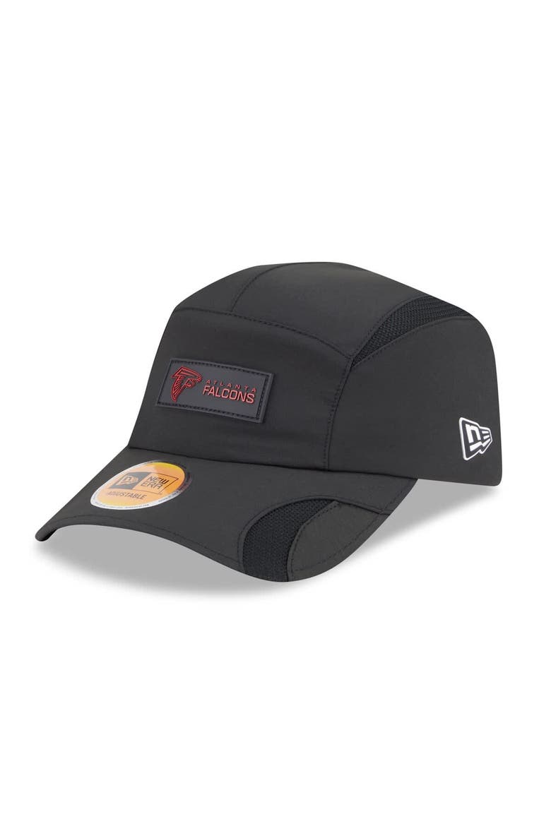 Men's New Era Black Atlanta Falcons 2025 Sideline  Runner Adjustable Hat, Main, color, Black