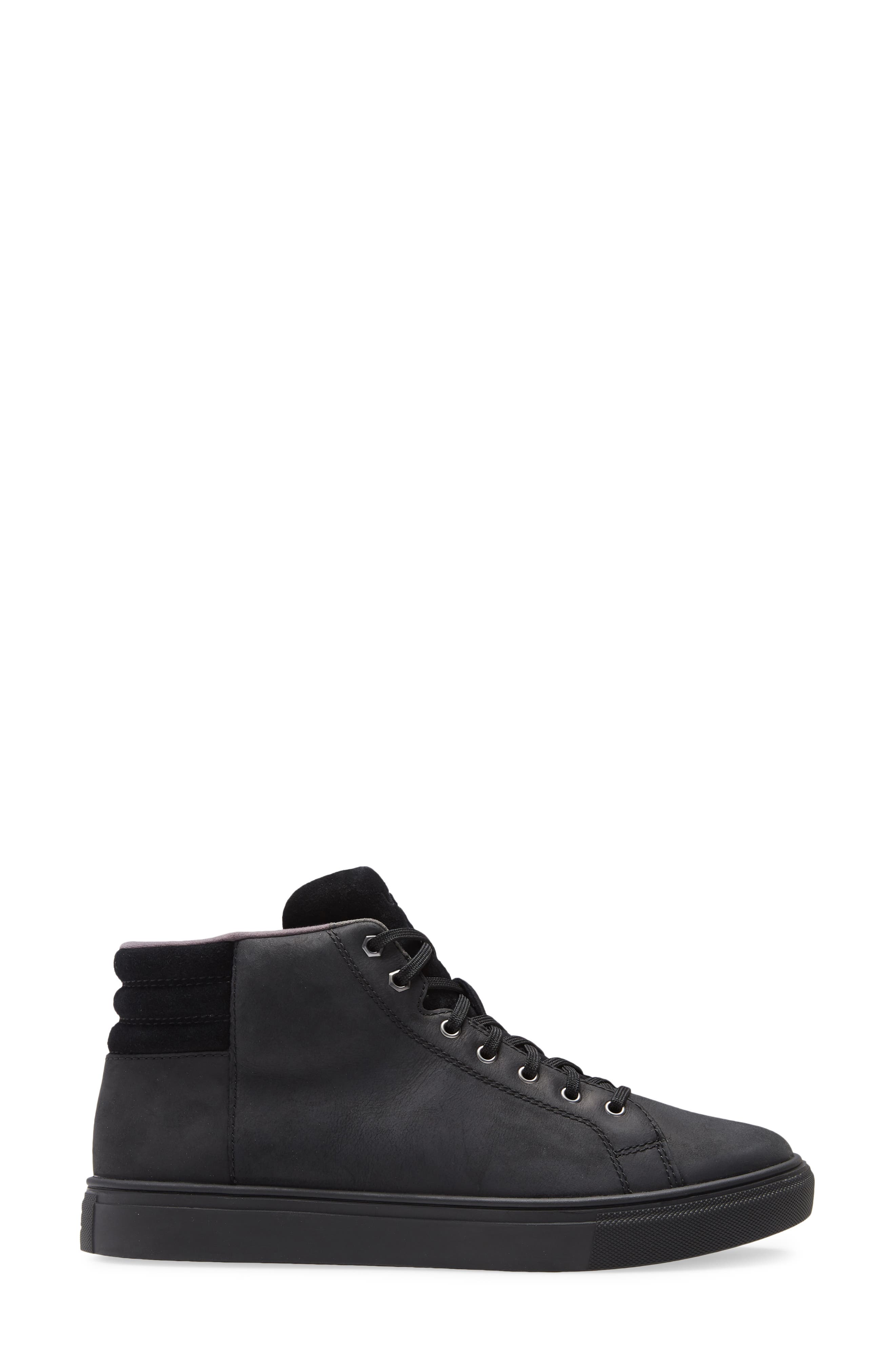 UGG<sup>®</sup> Baysider Waterproof High Top Sneaker, Alternate, color, 