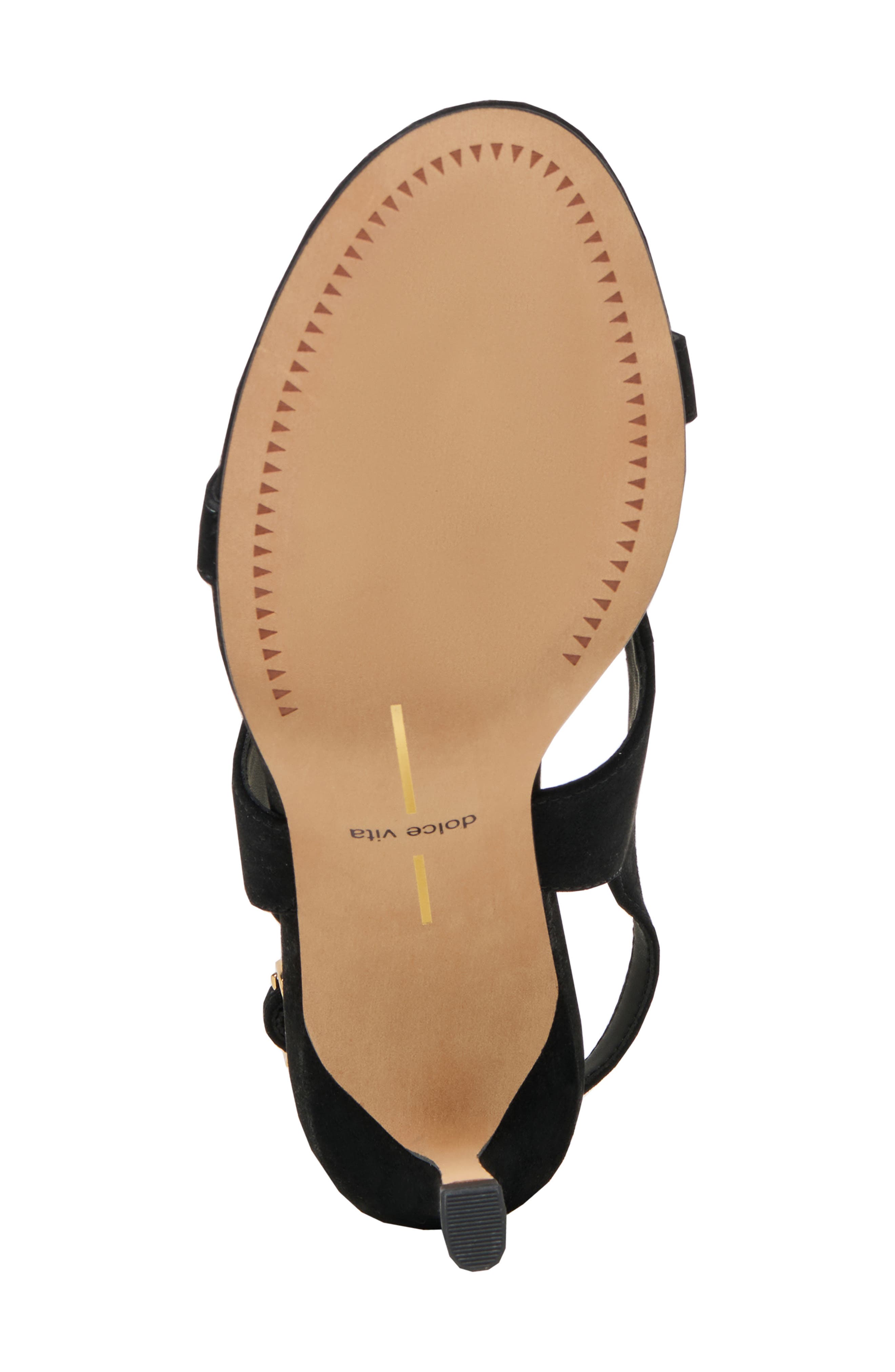 Dolce Vita Izela Slingback Sandal, Alternate, color, Onyx Suede