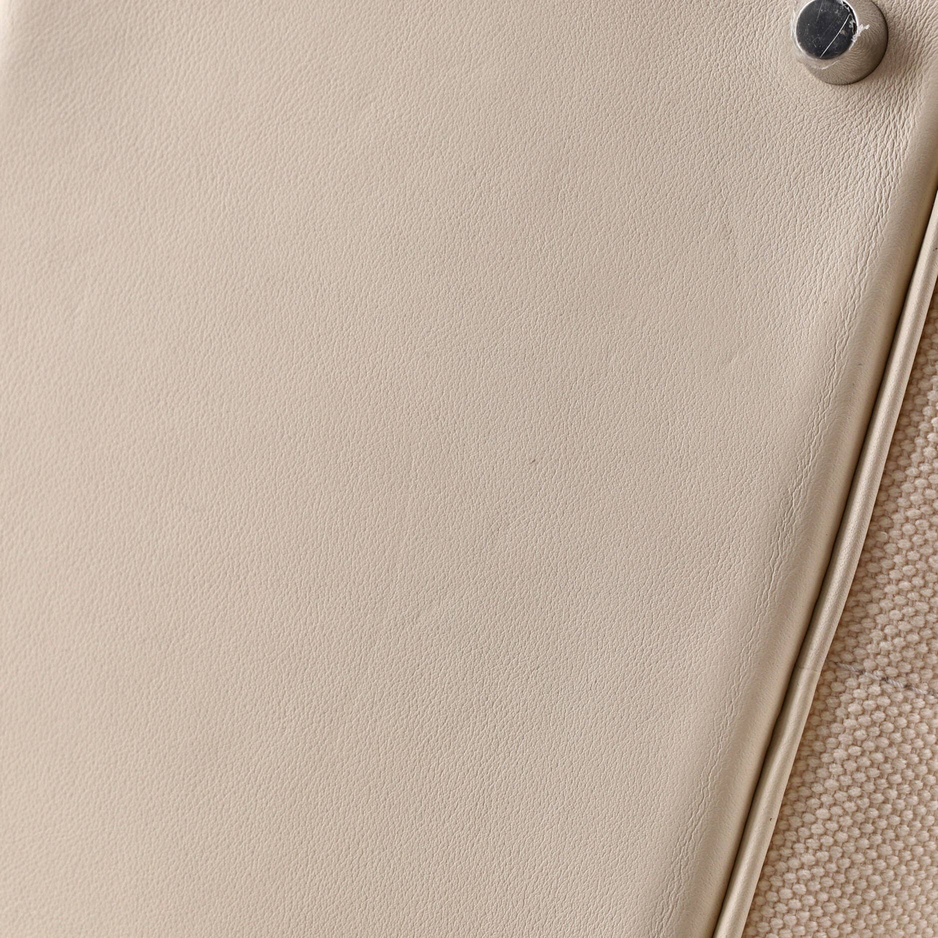 Pre-Owned Hermes Cargo Picotin Lock Bag Canvas and Swift PM, Alternate, color, Nata