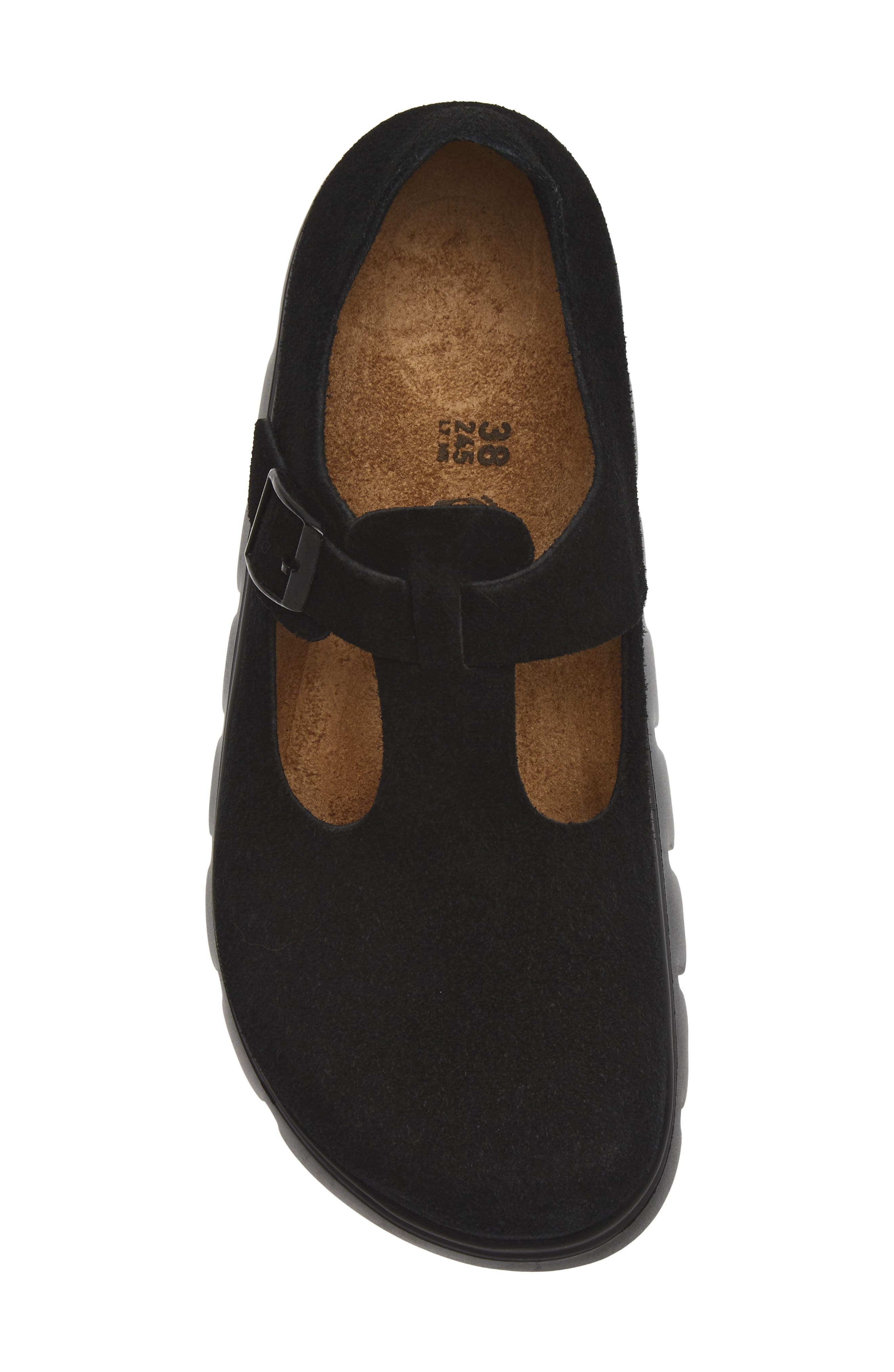 Papillo by Birkenstock Paris Chunky Mary Jane, Alternate, color, BLACK
