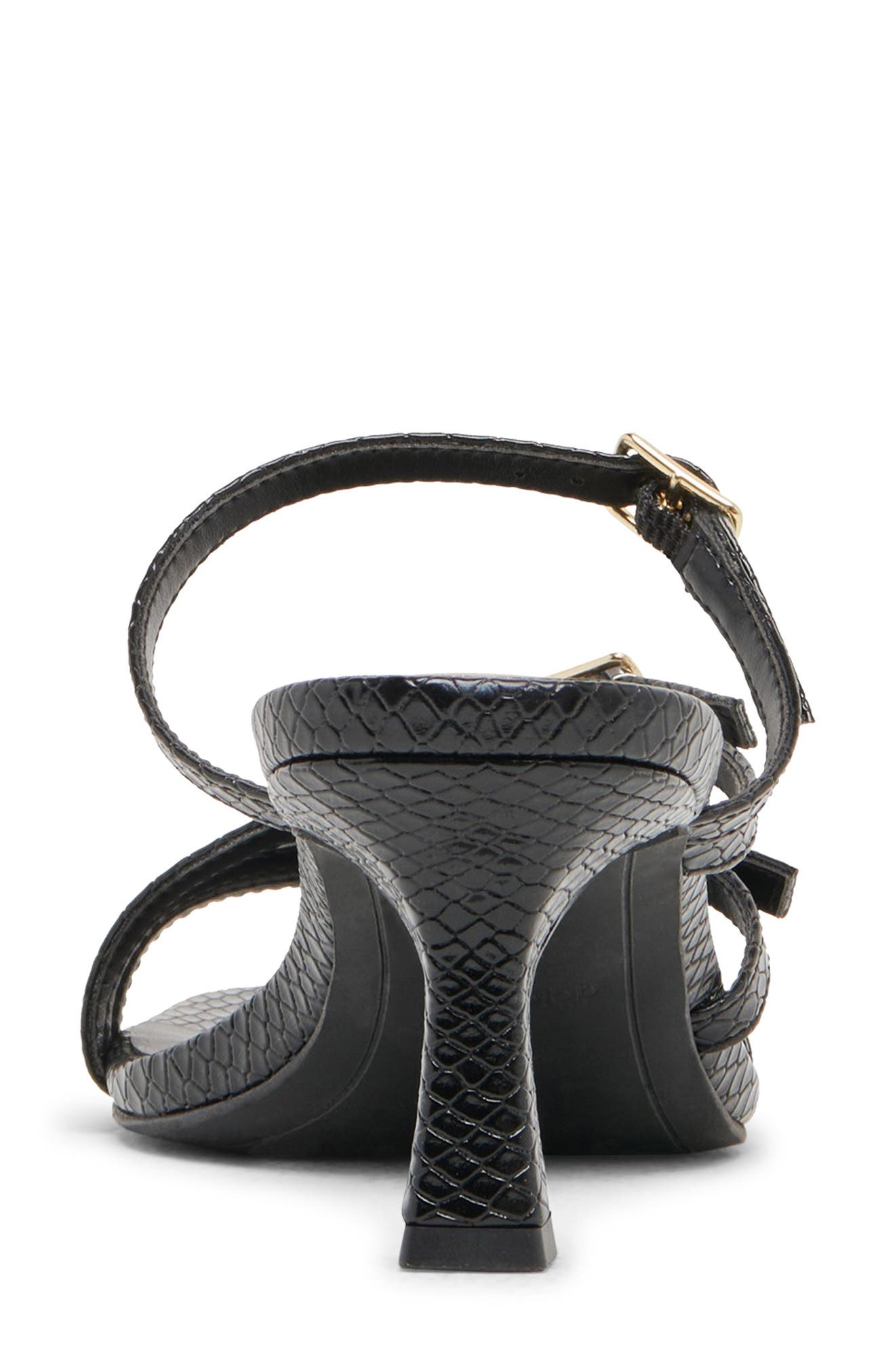 Dolce Vita Tahira Snakeskin Embossed Slide Sandal, Alternate, color, 