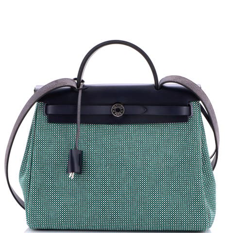 Herbag Zip Criss Viking Toile and Leather 31