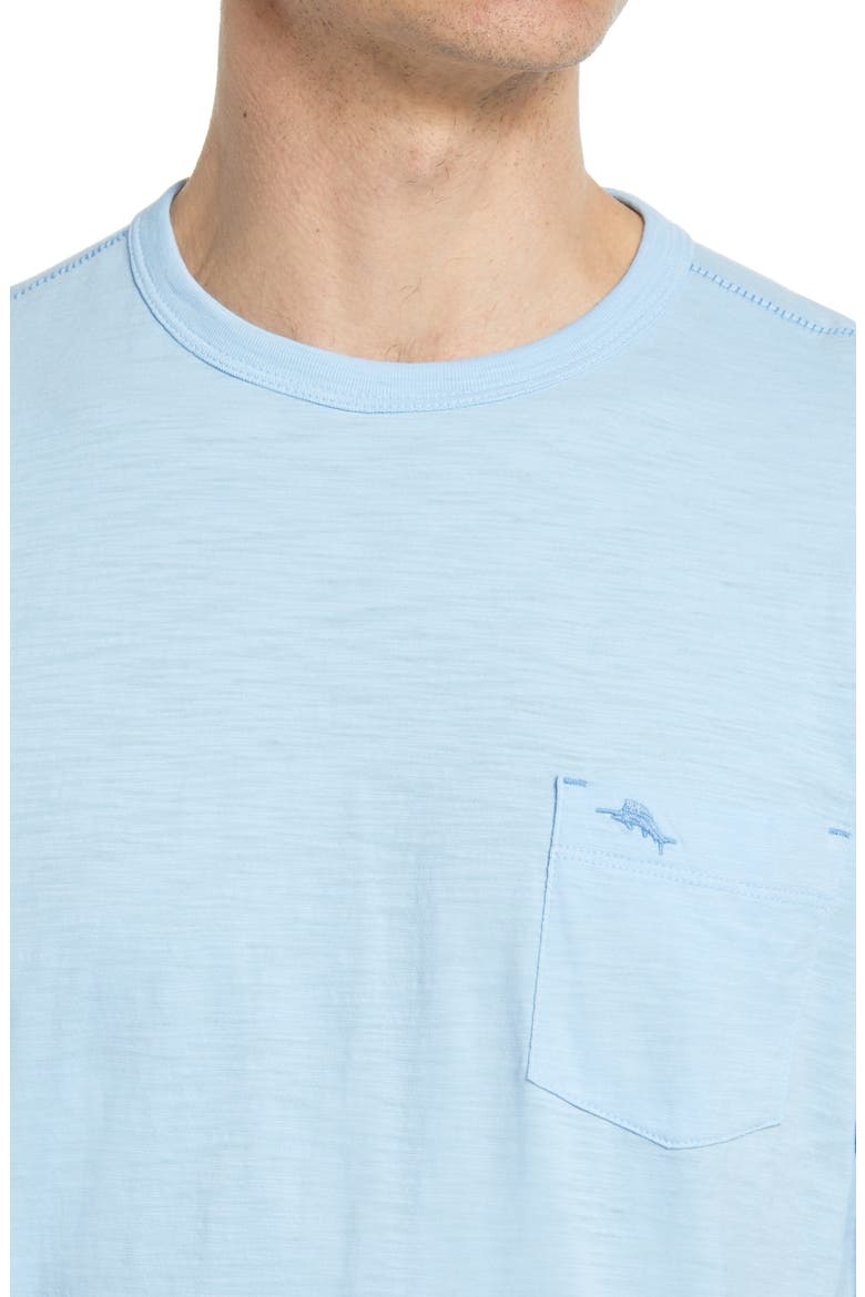 Bali Beach Crewneck T-Shirt, Alternate, color, CHAMBRAY BLUE