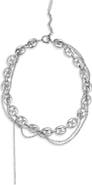 Justine Clenquet Rocio Mixed Chain Necklace