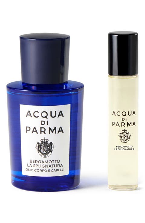 Bergamotto La Spugnatura Hair & Body Oil & Eau de Parfum Set