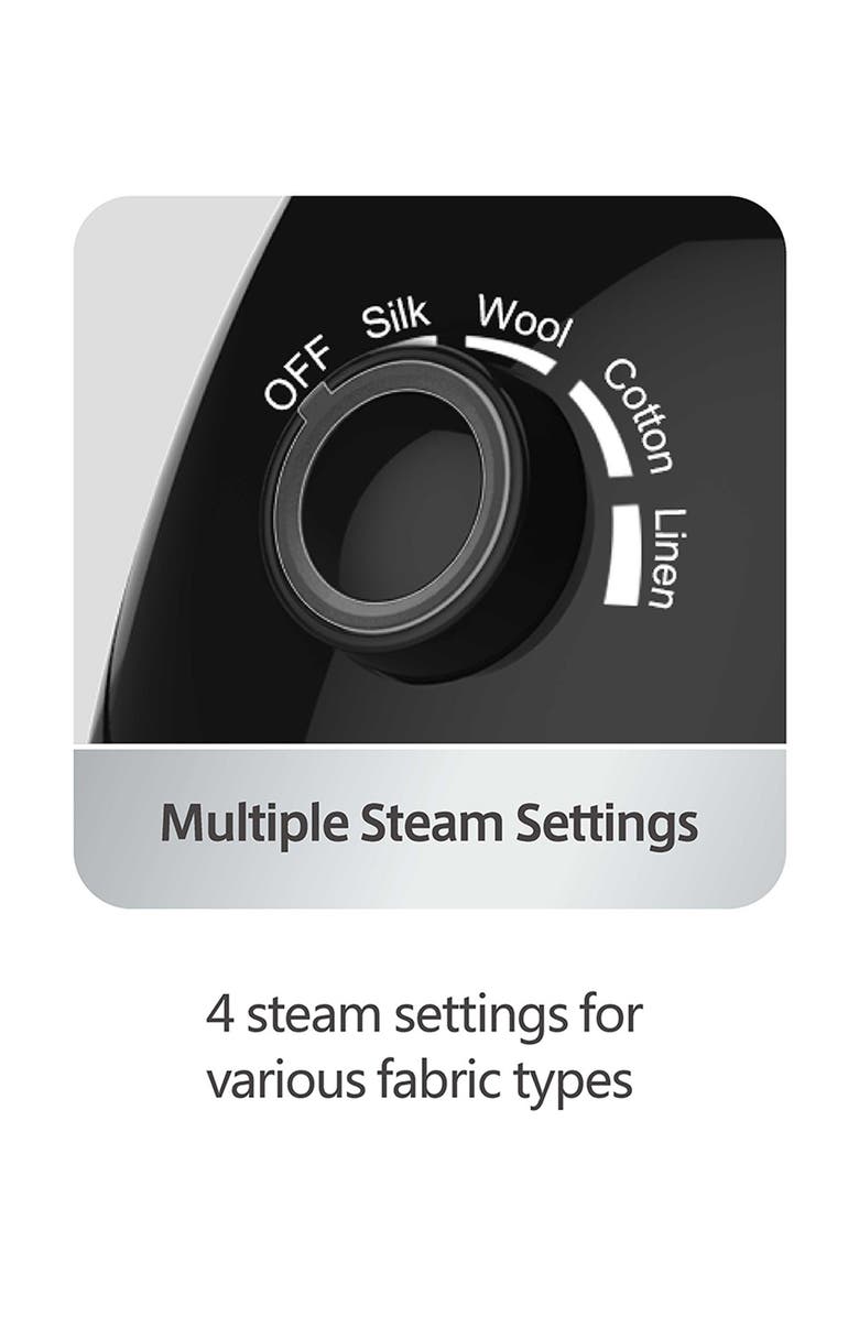 SALAV Black SALAV Performance Garment Steamer, Alternate, color, 