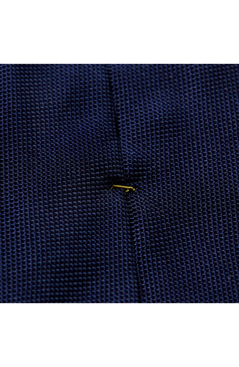 Eton Solid Silk Tie, Alternate, color, Navy