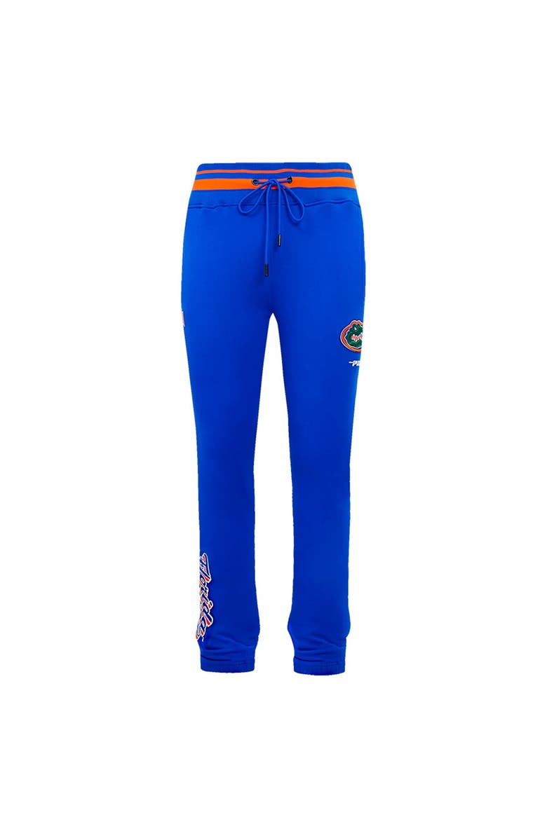 PRO STANDARD Men's Pro Standard Royal Florida Gators Script Tail Fleece Sweatpants, Alternate, color, 