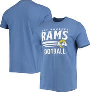 '47 Men's '47 Royal Los Angeles Rams Rider Franklin T-Shirt