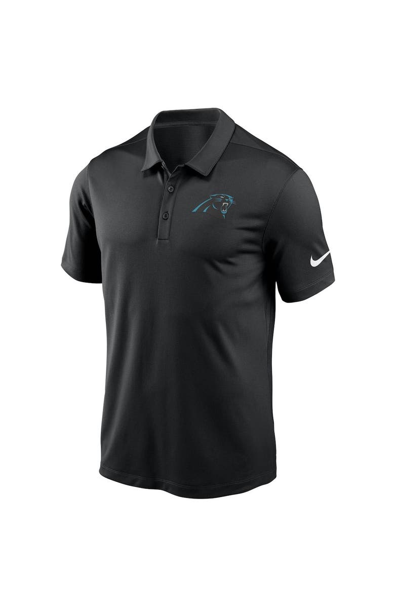 Nike Men's Nike Black Carolina Panthers Fan Gear Franchise Team Performance Polo, Alternate, color,