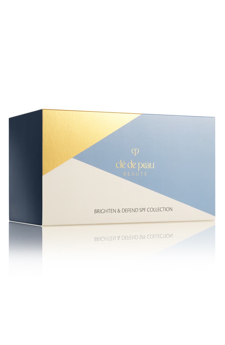 Clé de Peau Beauté Brighten & Defend SPF Skin Care Set, Alternate, color, 