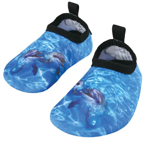 Hudson Baby Water Shoes for Sports, Yoga, Beach and Outdoors in Dolphins at Nordstrom, Size 1