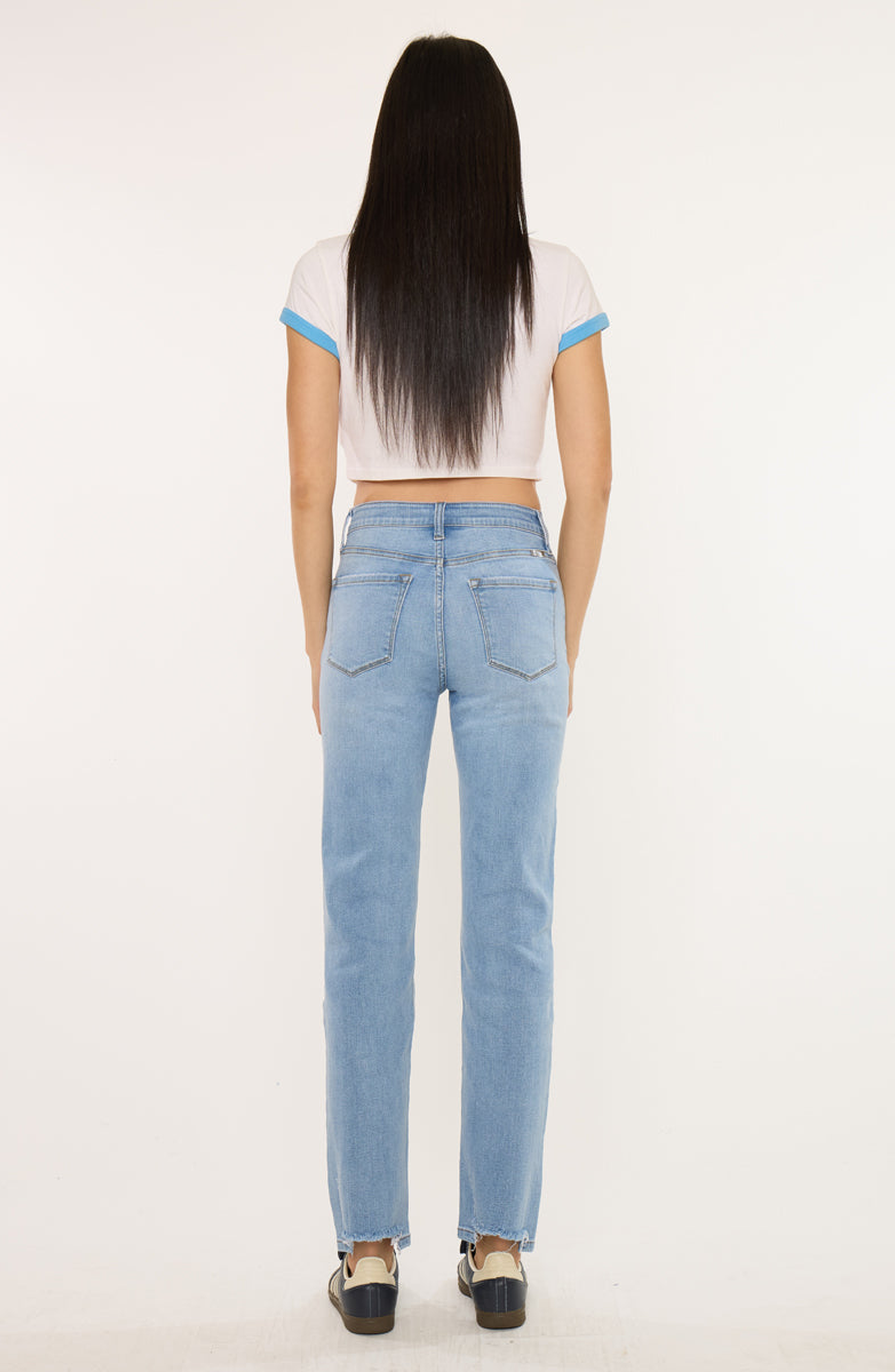 Breanne Essentials High Rise Straight Jeans - image 2
