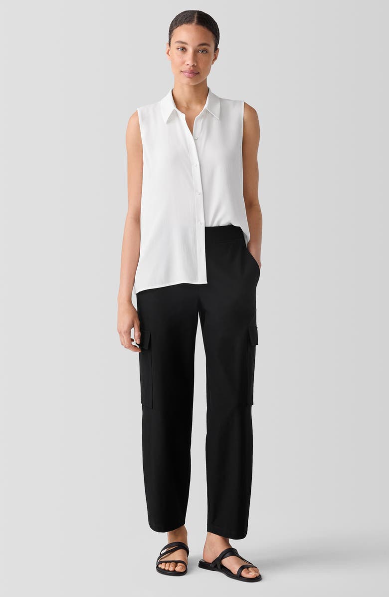 Eileen Fisher Ankle Lantern Cargo Pants, Alternate, color,