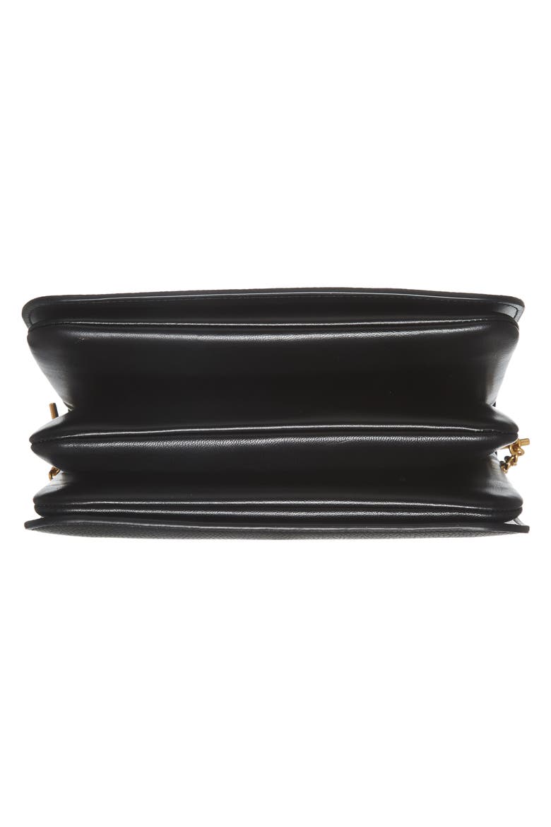 Clifton Leather Wallet on a Chain, Alternate, color, BLACK