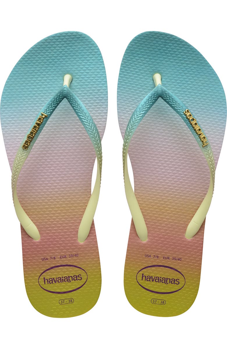 Havaianas Slim Sunset Flip Flop, Main, color,