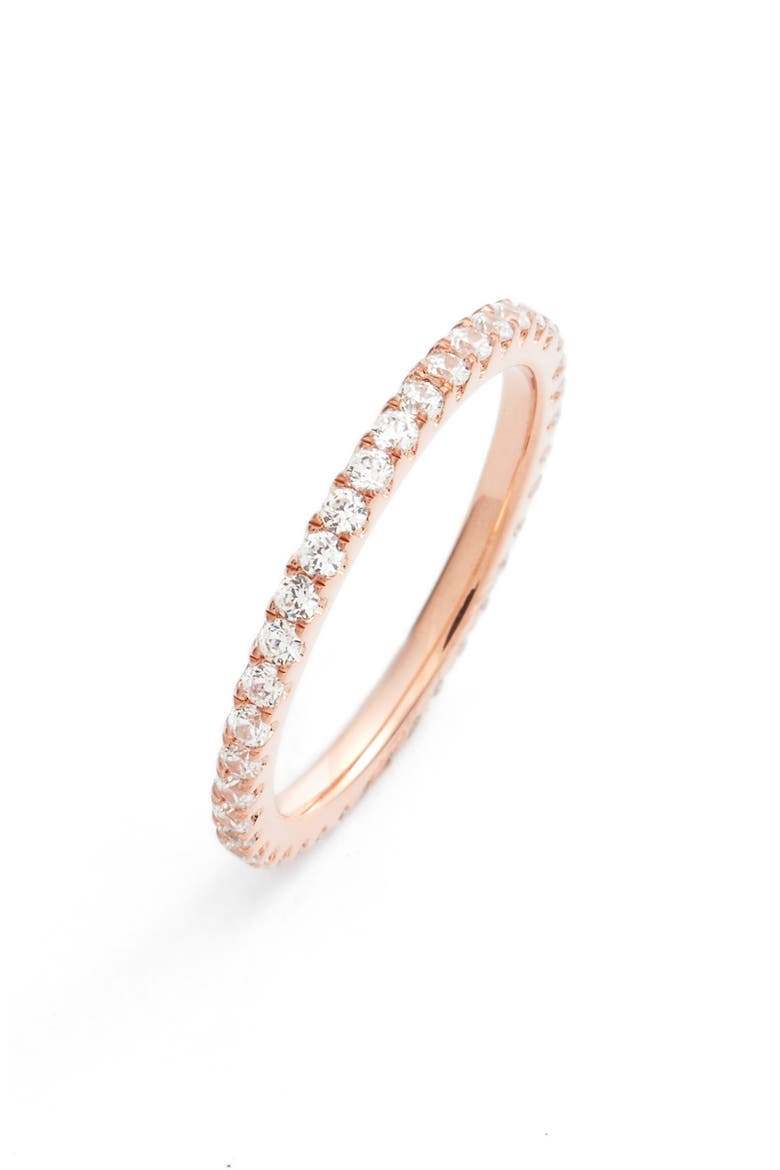 Lassaire Eternity Band, Main, color, ROSE GOLD